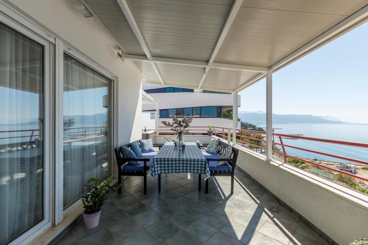 Seaside Penthouse With Hot Tub Sky Living Lejlighed Split Eksteriør billede