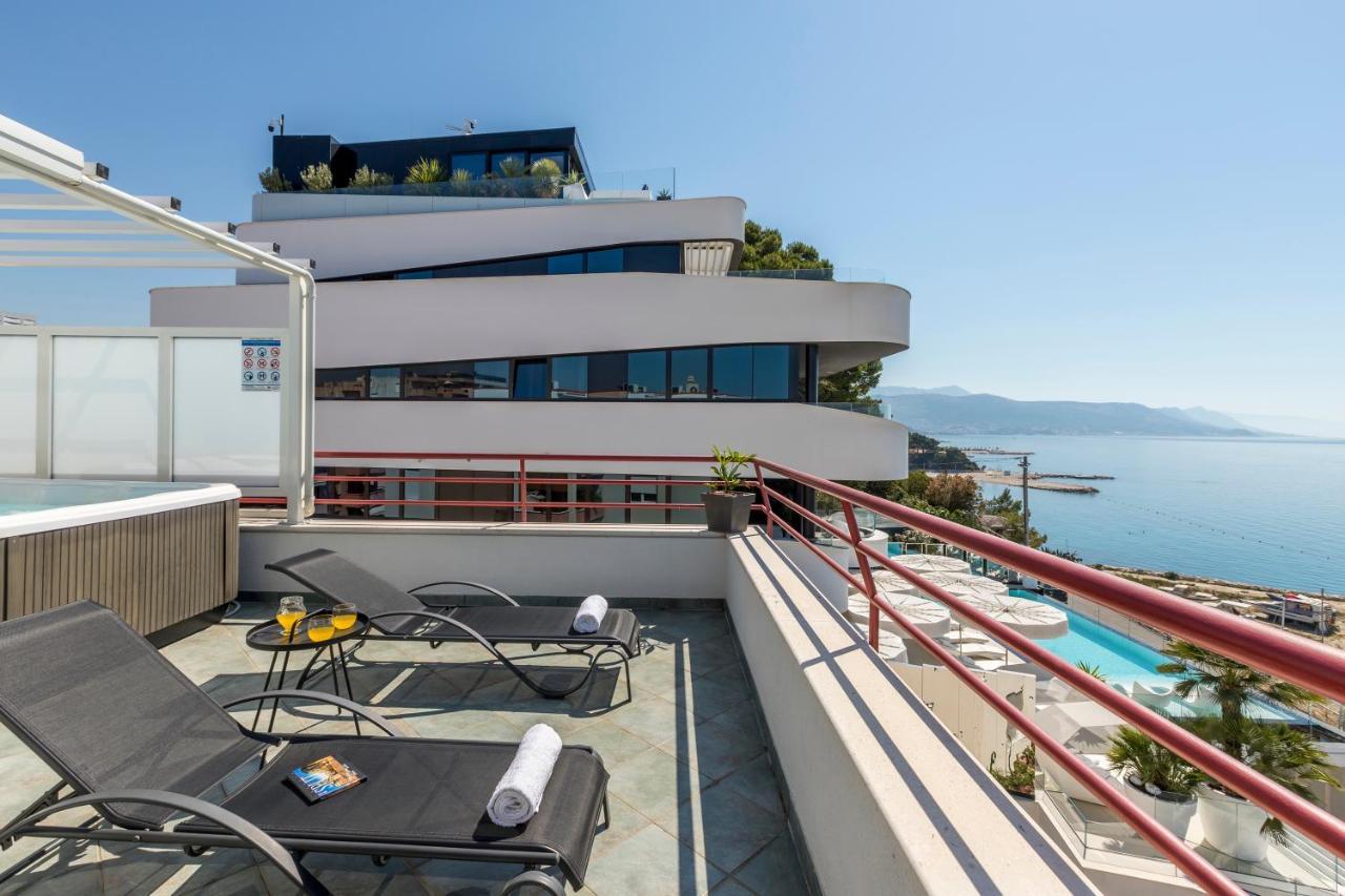 Seaside Penthouse With Hot Tub Sky Living Lejlighed Split Eksteriør billede