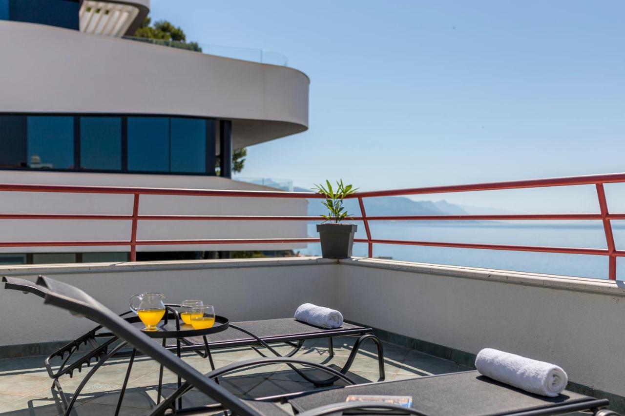 Seaside Penthouse With Hot Tub Sky Living Lejlighed Split Eksteriør billede